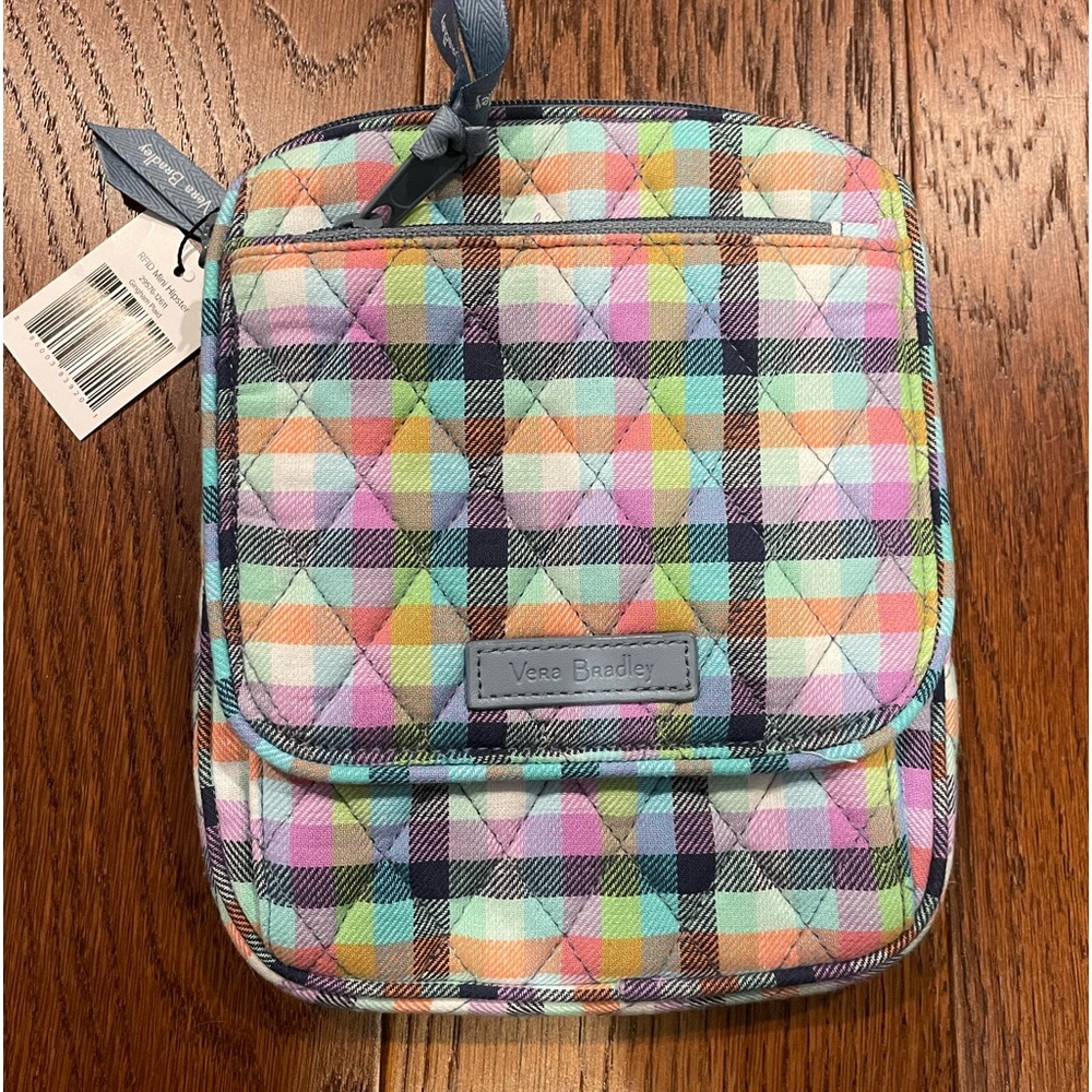 Vera Gradley Mini Hipster in Gingham Plaid